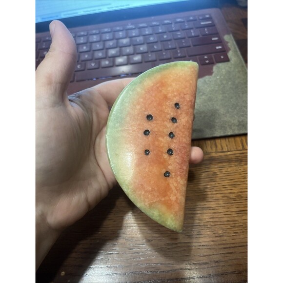 Lot Carved Onyx Marble Stone Fruit Hand Carved Mexico - 17 Pieces - Picture 16 of 16